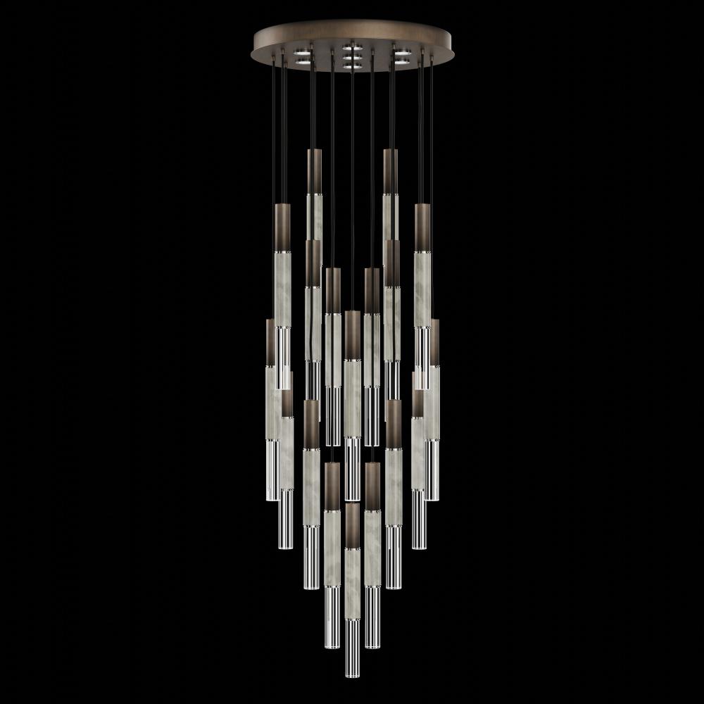 Antonia 31&#34;W Round  Pendant