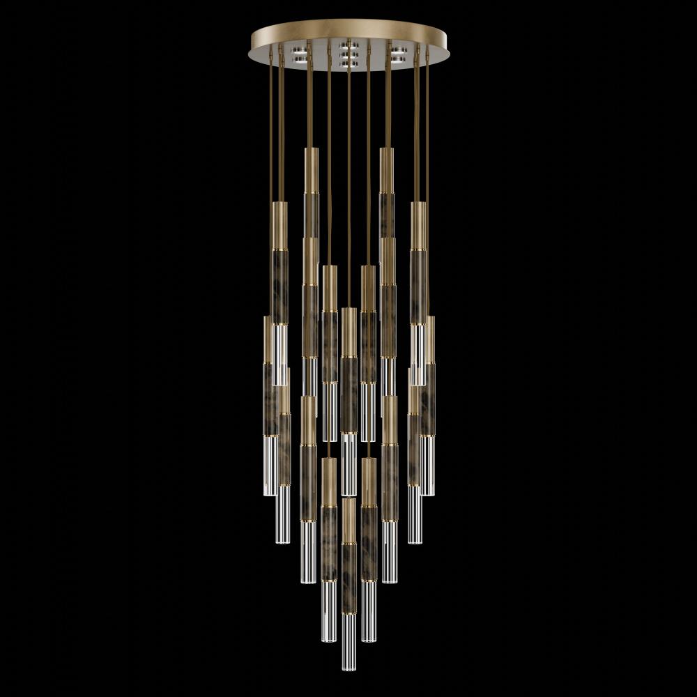 Antonia 31&#34;W Round  Pendant