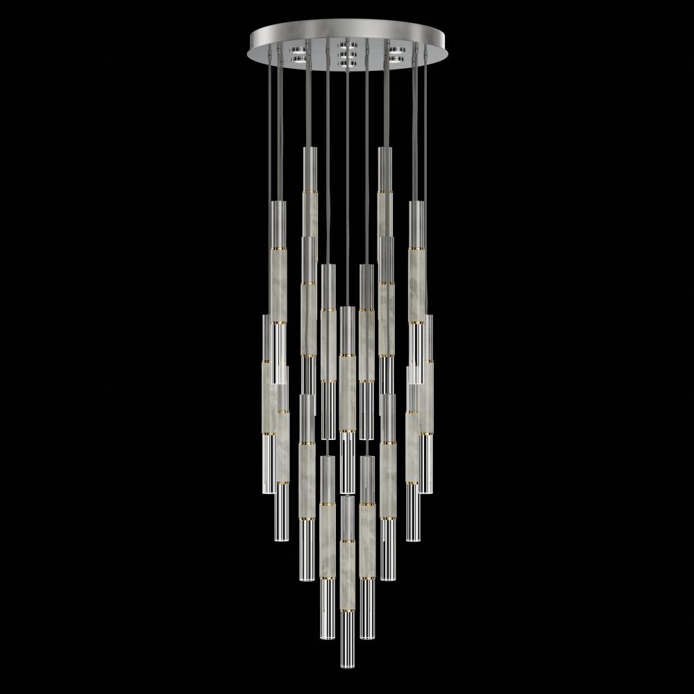Antonia 31&#34;W Round  Pendant