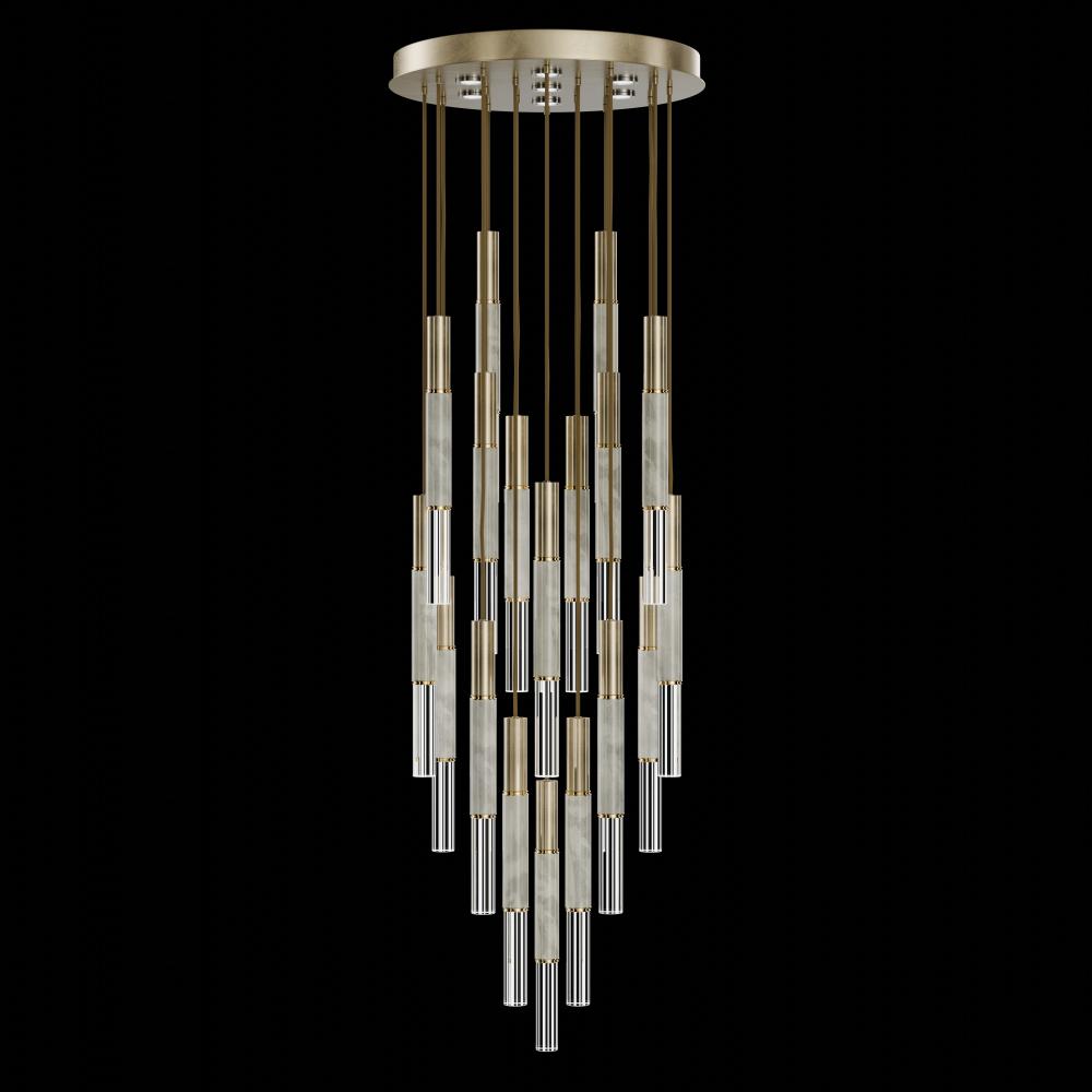 Antonia 31&#34;W Round  Pendant
