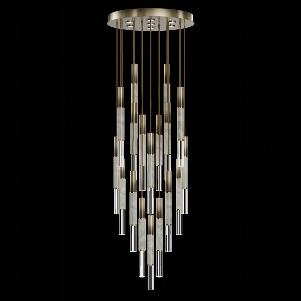 Antonia 31&#34;W Round  Pendant