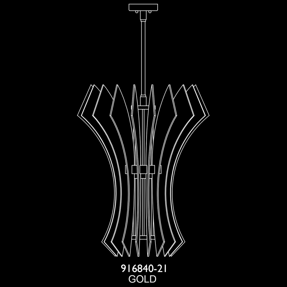 Newton 27.5&#34;W Round Pendant